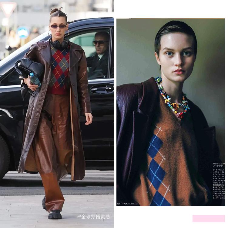 今年好看的毛衣穿搭,今年漂亮毛衣套装