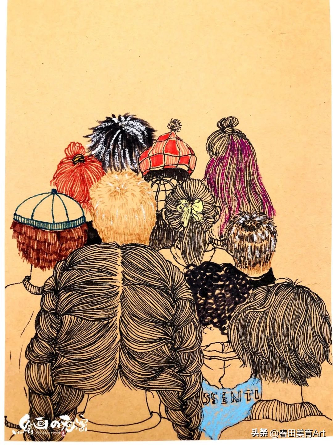 少儿美术课例教程分享,还有哪些创意少儿美术教程