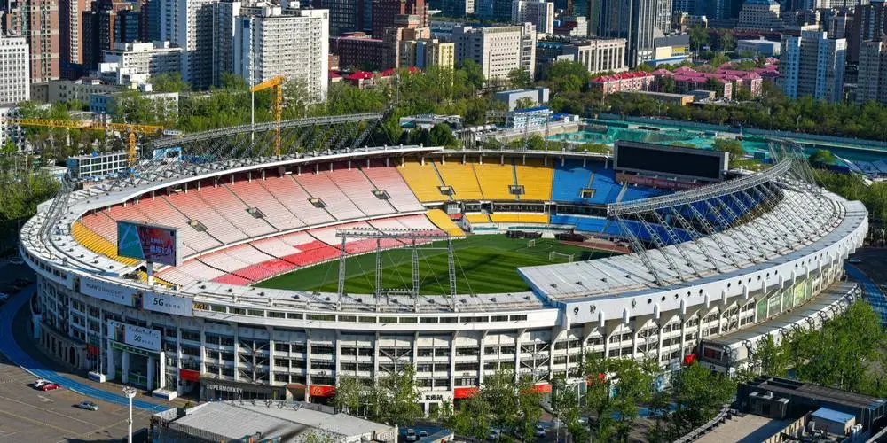 体育场馆邮票,中国第一套体育邮票