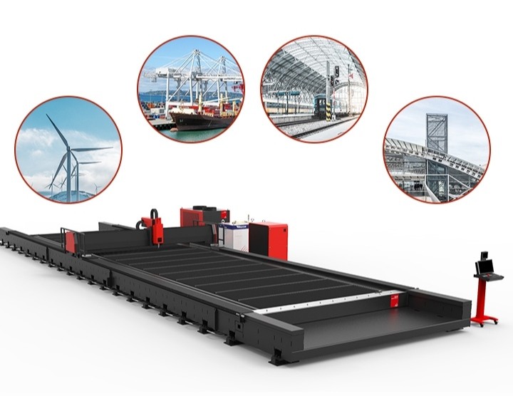 全封闭光纤激光切割机,大幅面光纤激光切割机价格