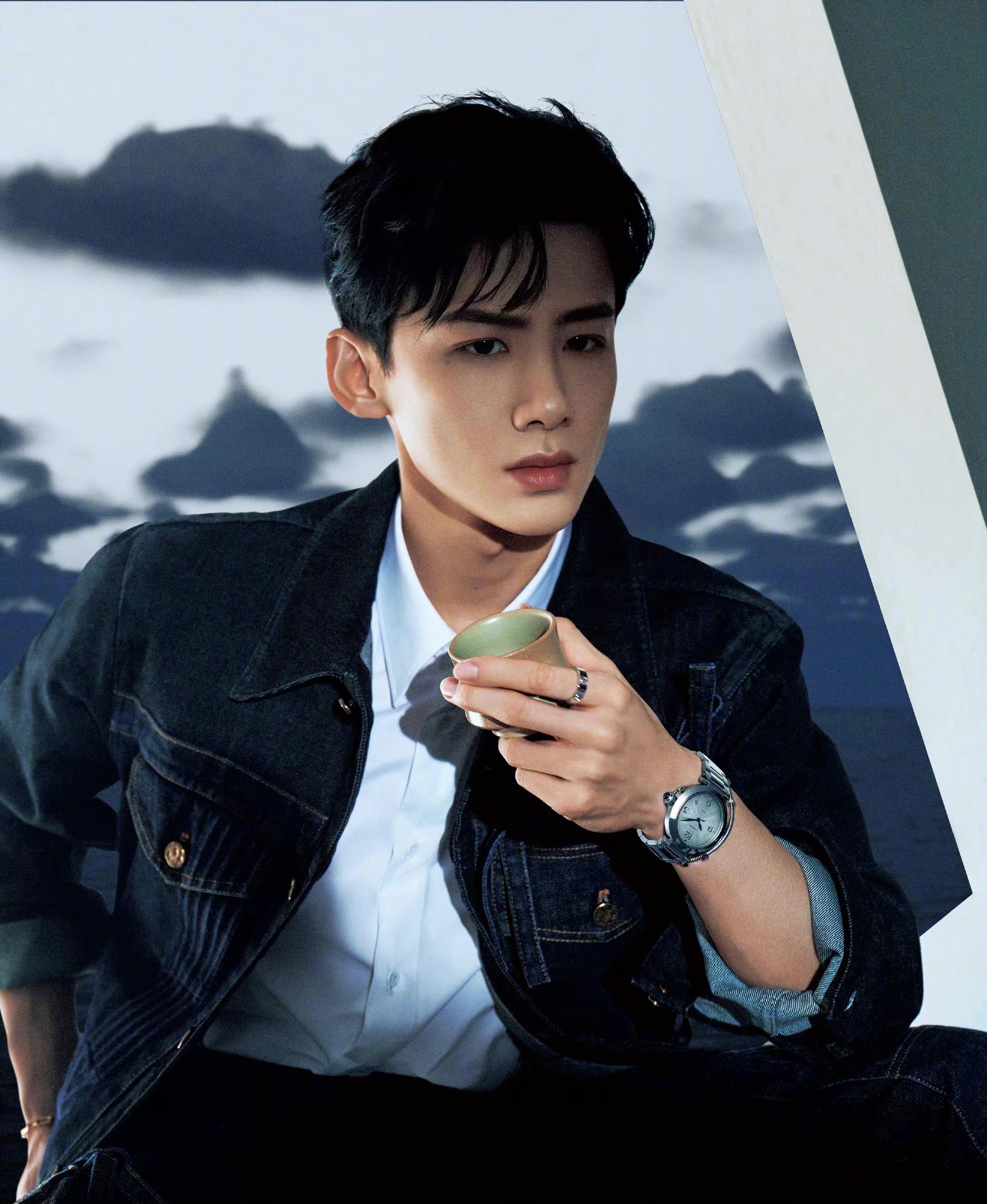 张艺兴同款外套怎么穿,张艺兴白敬亭穿搭