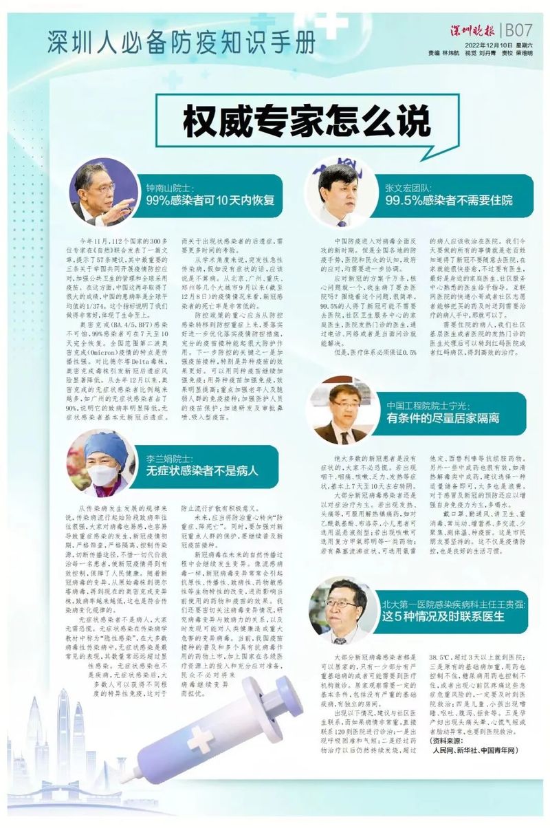 深圳居民必备防疫攻略,深圳人有效防疫攻略来啦