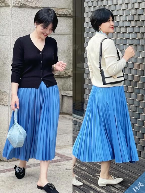 中年女性高端大气穿衣搭配,中年女性穿衣搭配高个