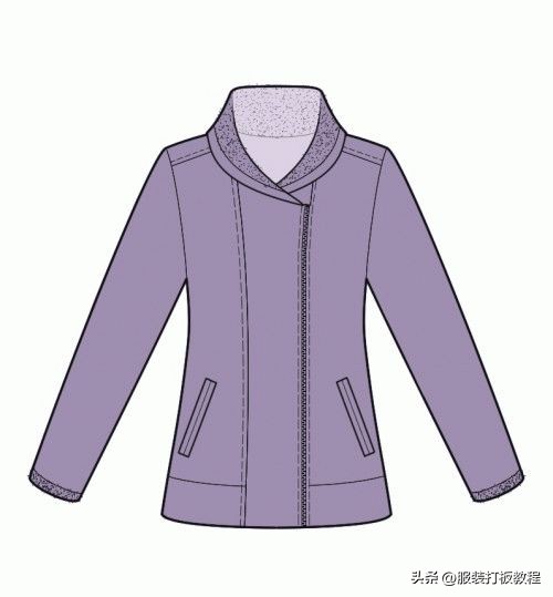 服装设计格子大衣款式图,服装设计风衣效果图