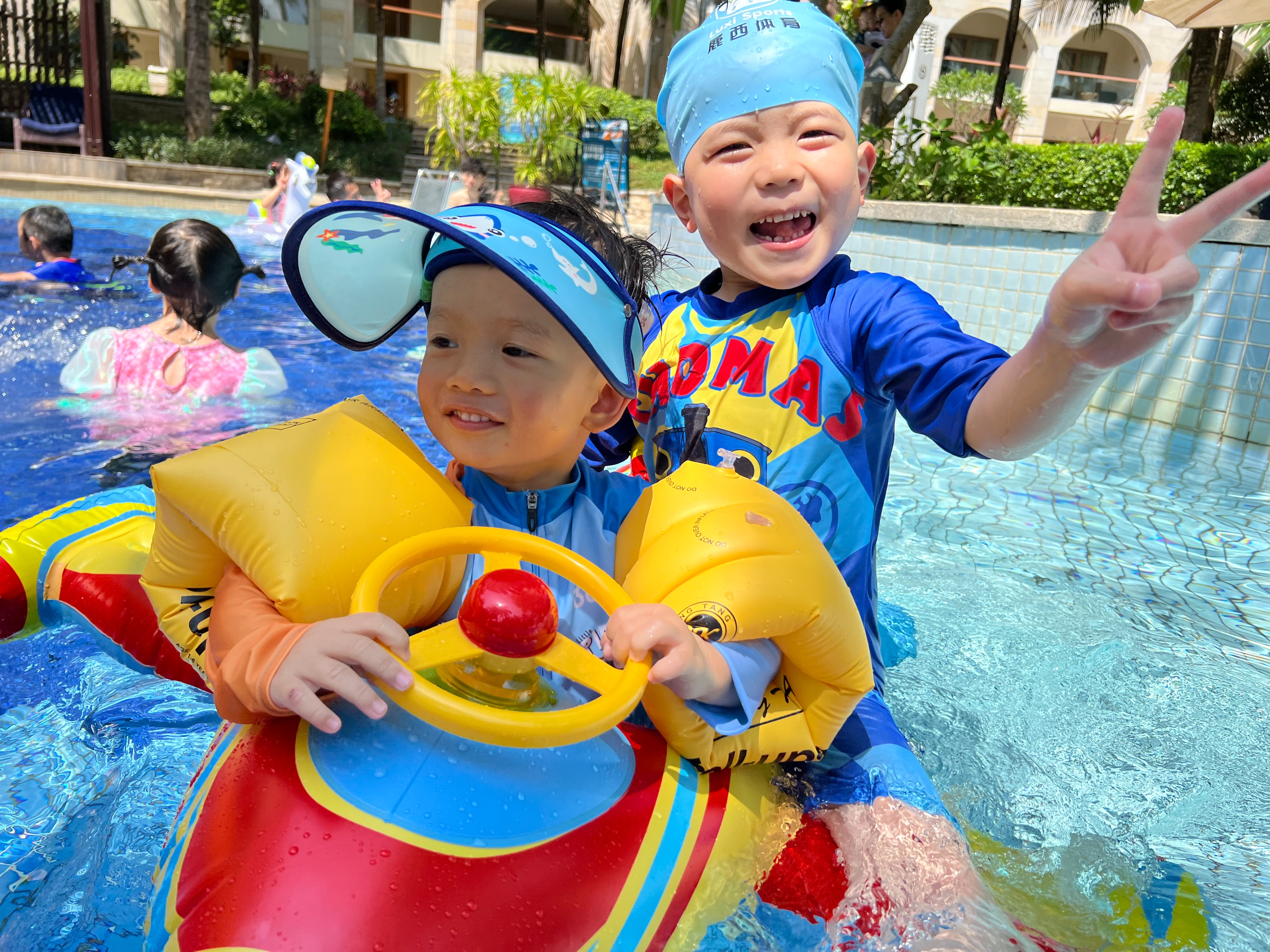 三亚海棠湾jw万豪和喜来登,打卡万豪