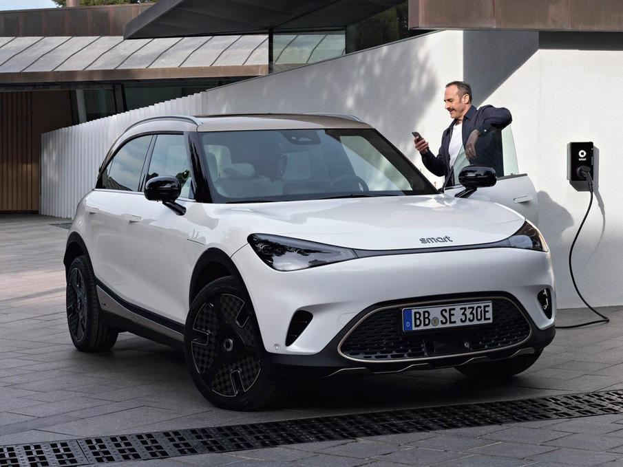 smart精灵1属于跨界suv,smart精灵1三款车型如何选择