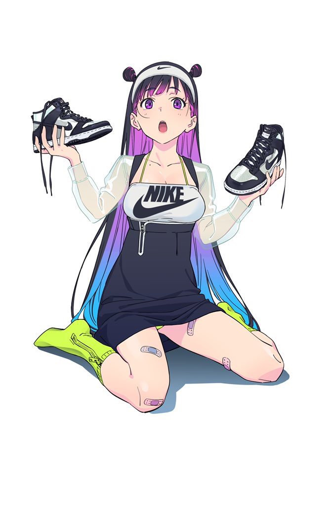 「恋鞋狂魔」给所有可爱少女「穿上潮鞋」｜画师岩崎将大作品欣赏