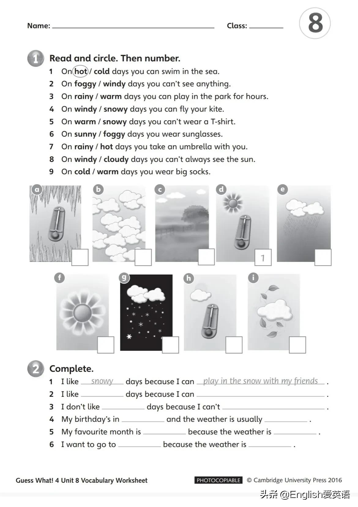 剑桥小学英语教材GuessWhat1-4pdf+音频+视频+测试题+练习册+白板