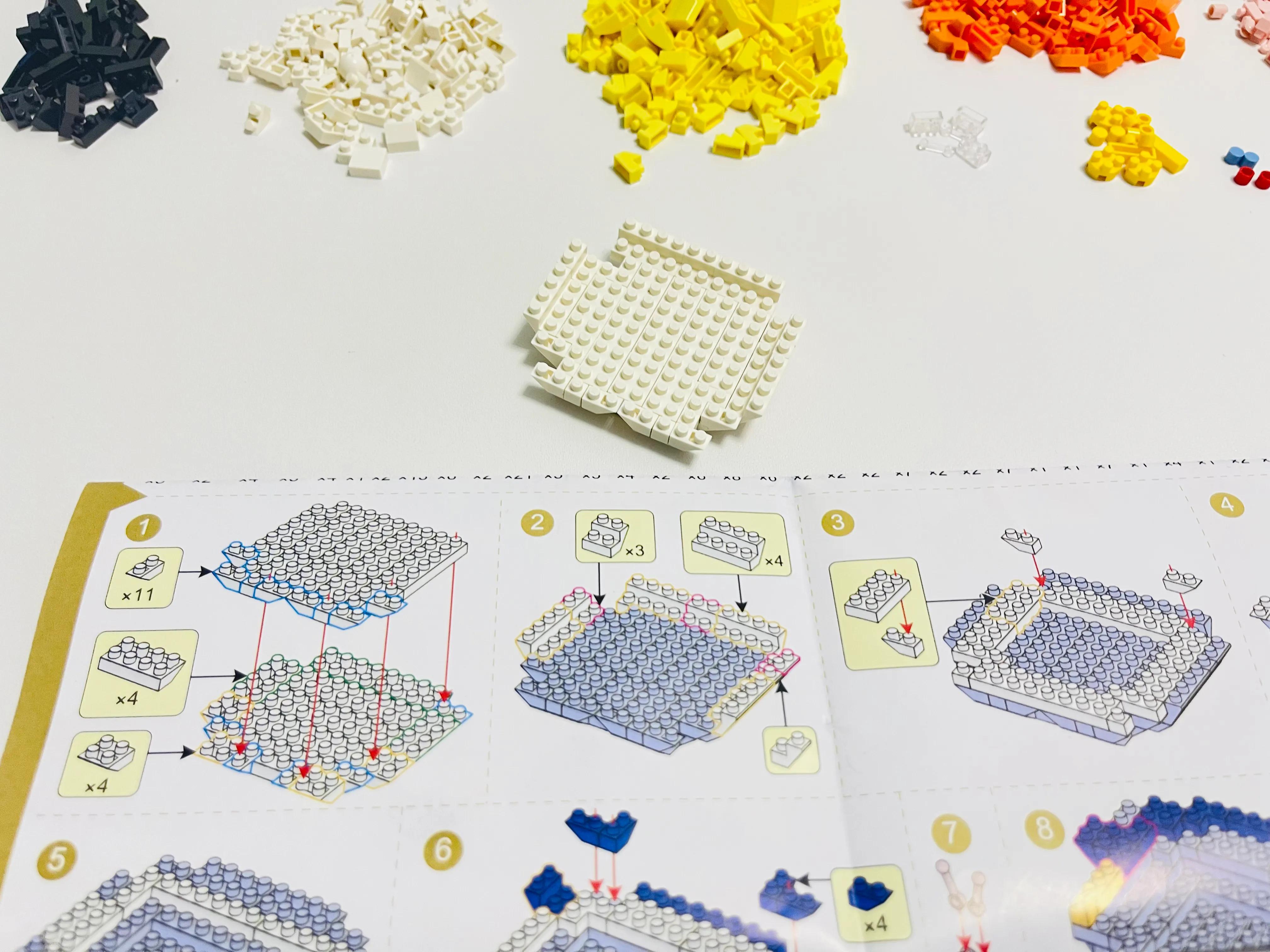 loz小颗粒积木,loz戴珍珠耳环的喵解析