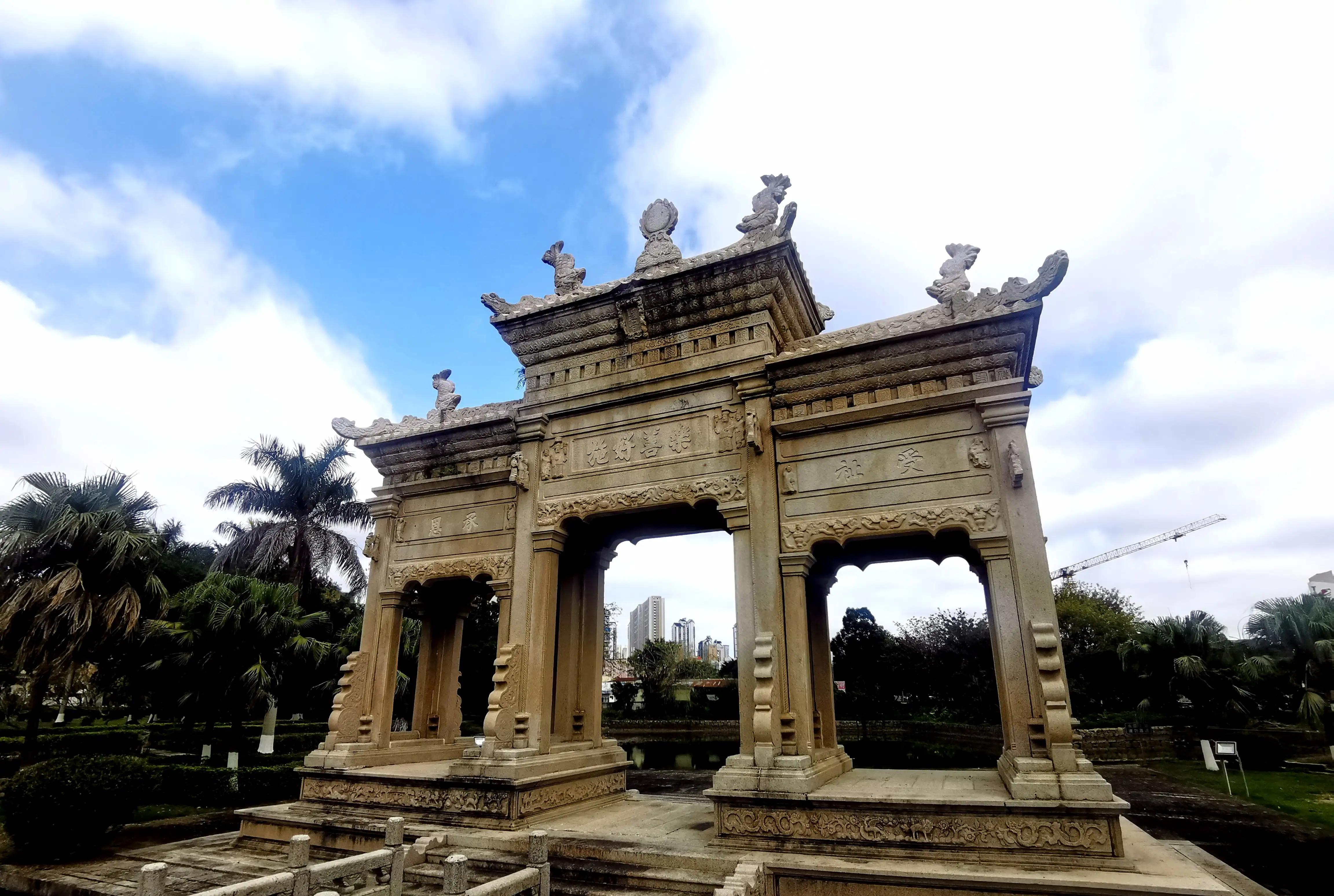 梅溪牌坊简介,珠海梅溪牌坊来历