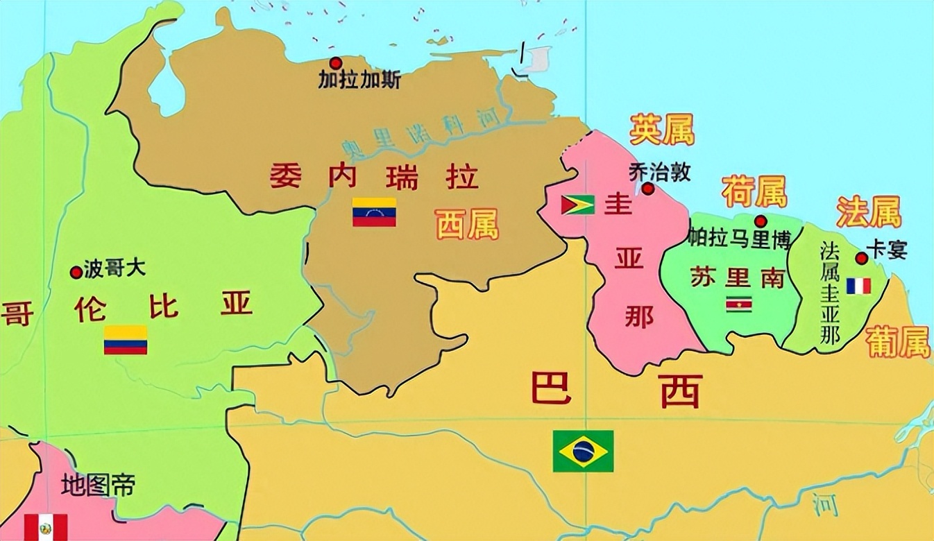 法属圭亚那是南美唯一不独立的吗,南美洲第一个独立的国家