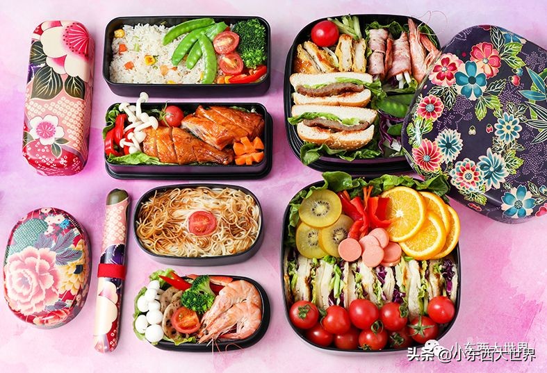 好看又有趣的便当盒,高端六格便当盒