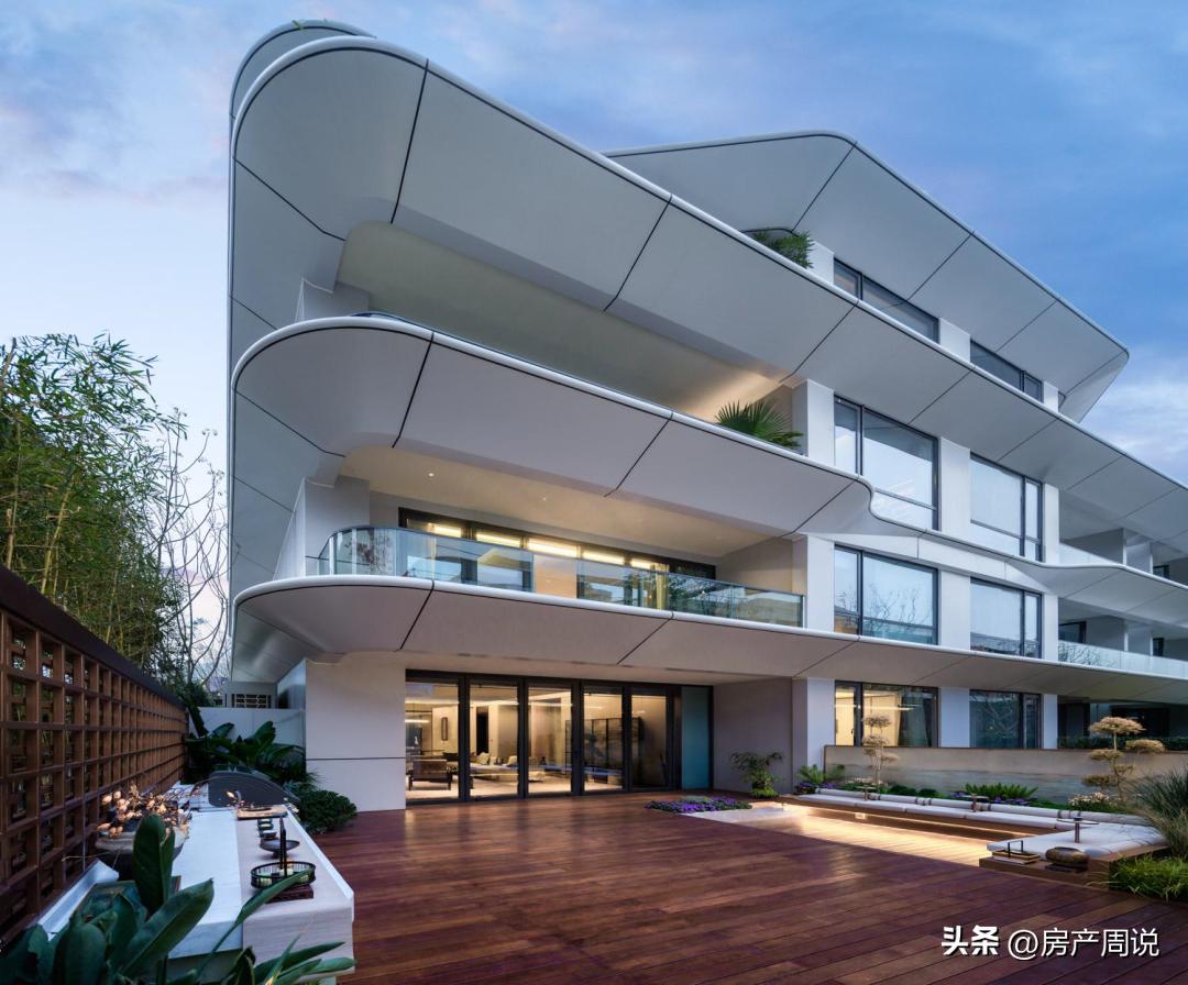 国内豪宅立面设计排名榜,杭州豪宅玻璃幕墙立面