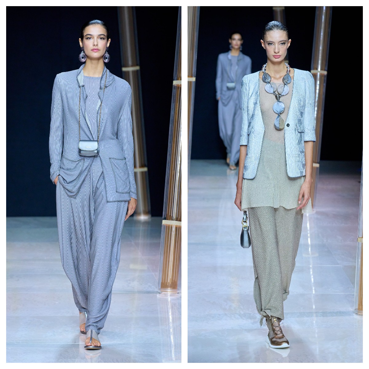 阿玛尼giorgioarmani2020早秋时装秀,阿玛尼armani2022秋冬米兰时装周