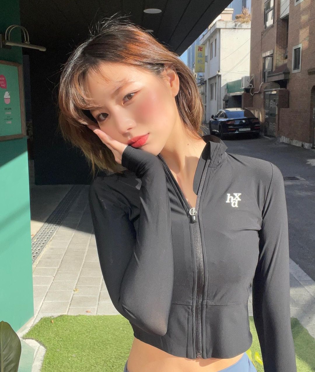 短发甜妹女生照片,甜妹发型设计短发