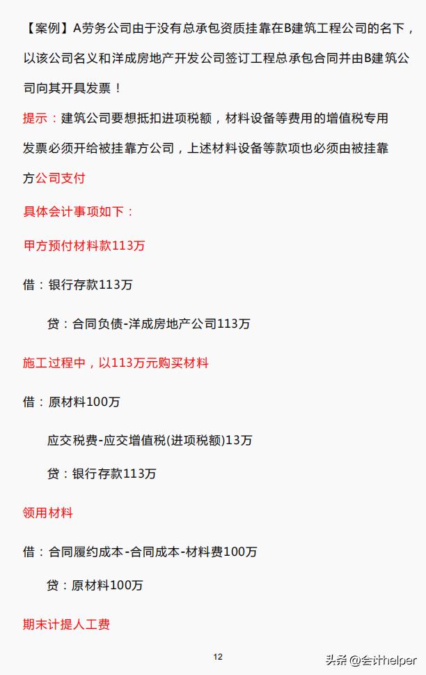 税局提示建筑行业挂靠涉税风险点,建筑公司挂靠需要缴纳哪些税款