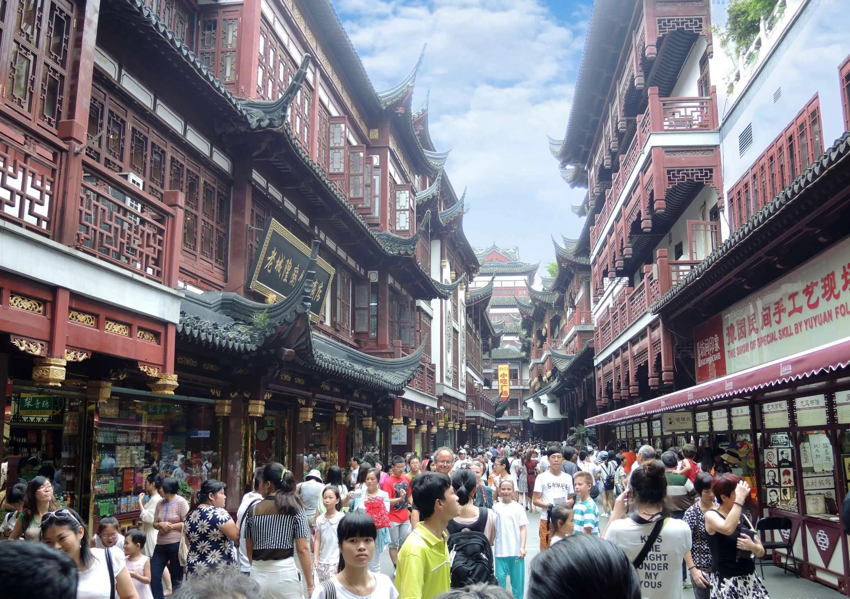 上海豫园商城有多繁华,复星集团上海豫园商城