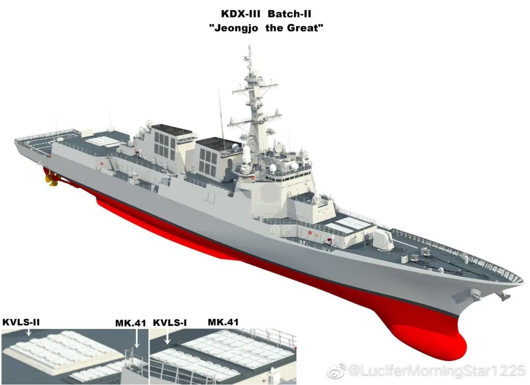 韩国世宗大王驱逐舰和055哪个厉害,055与正祖大王号驱逐舰对比