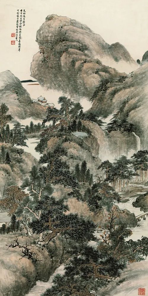画春天的山水画叫什么,山水画有几种春的画法