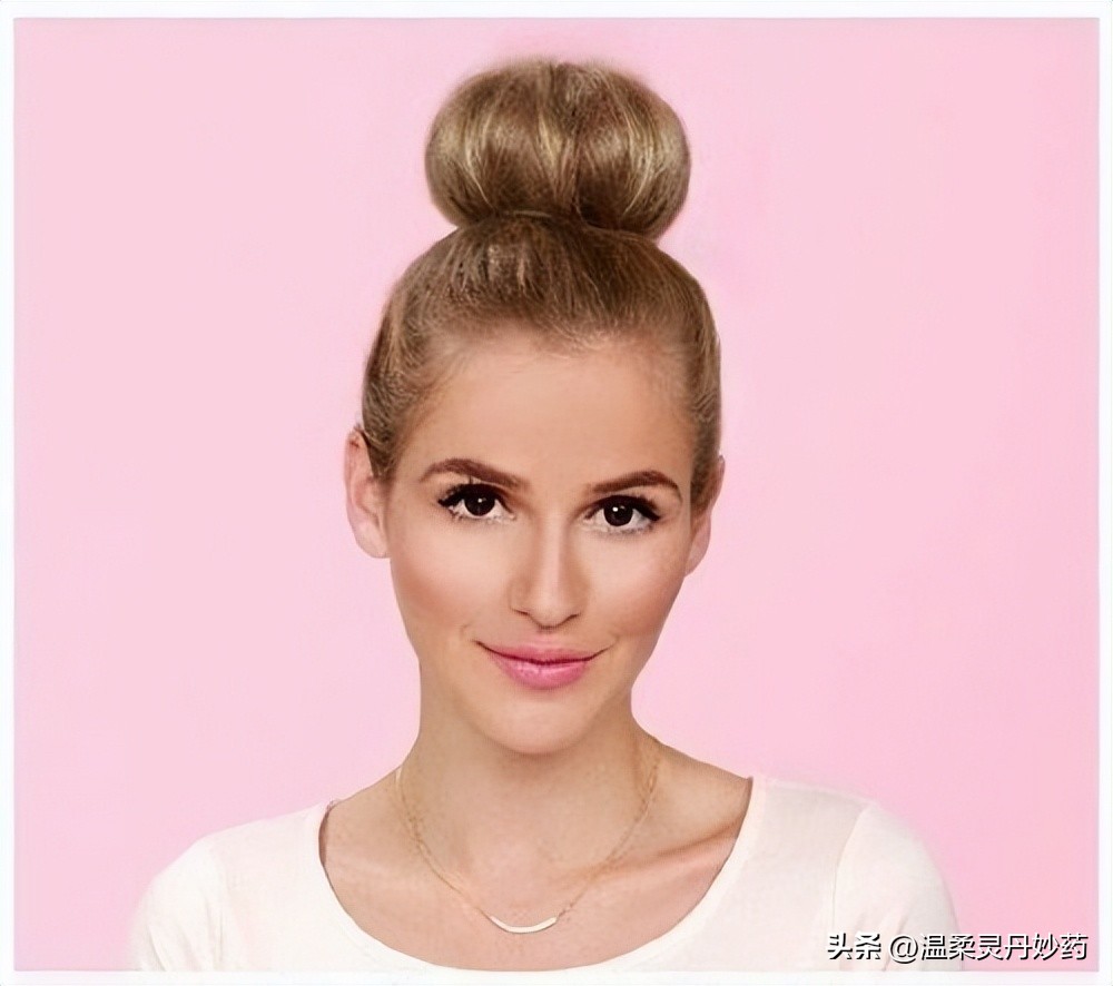 日常生活盘发造型图片,不用打理头发的盘发方法