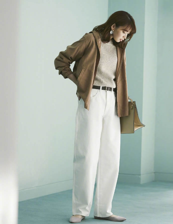 如获至宝的阔腿裤穿搭精髓,一年四季窄版阔腿裤穿搭