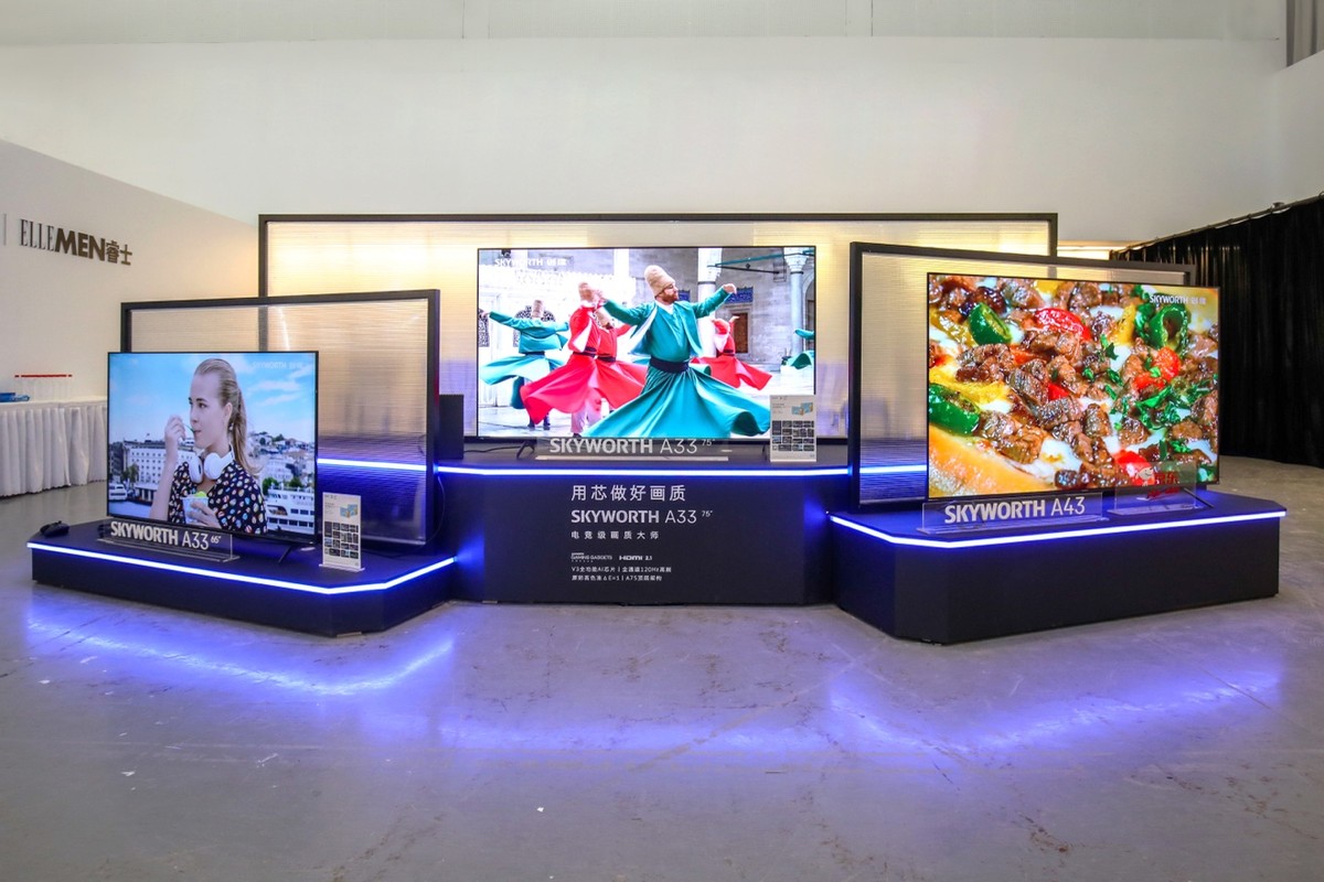 创维最新款100寸电视,创维全通道120hz