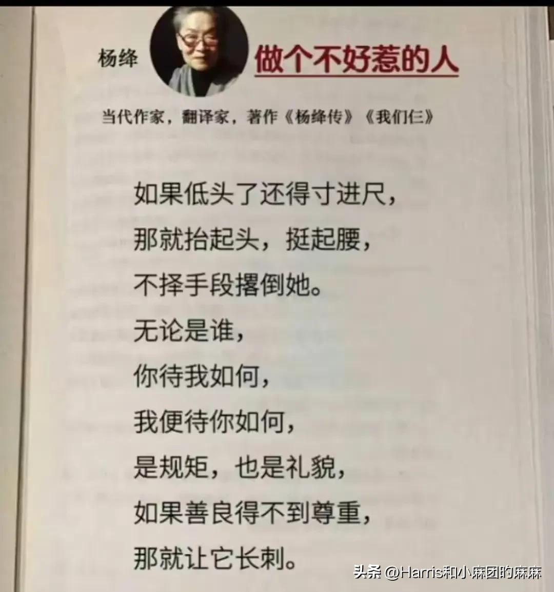 感悟杨绛先生说日子能过得去就好,杨绛先生人到中年最好的状态是