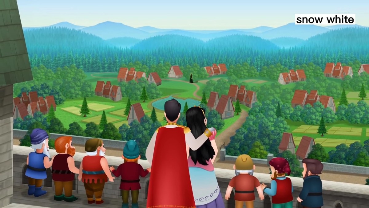 格林童话白雪公主英文阅读,白雪公主格林童话国语版