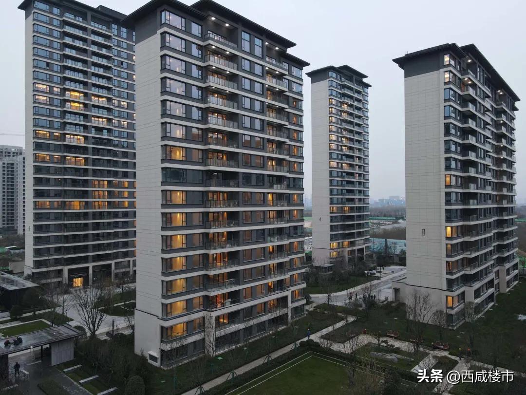 沣西新城沣河边豪宅别墅,沣河河景大平层