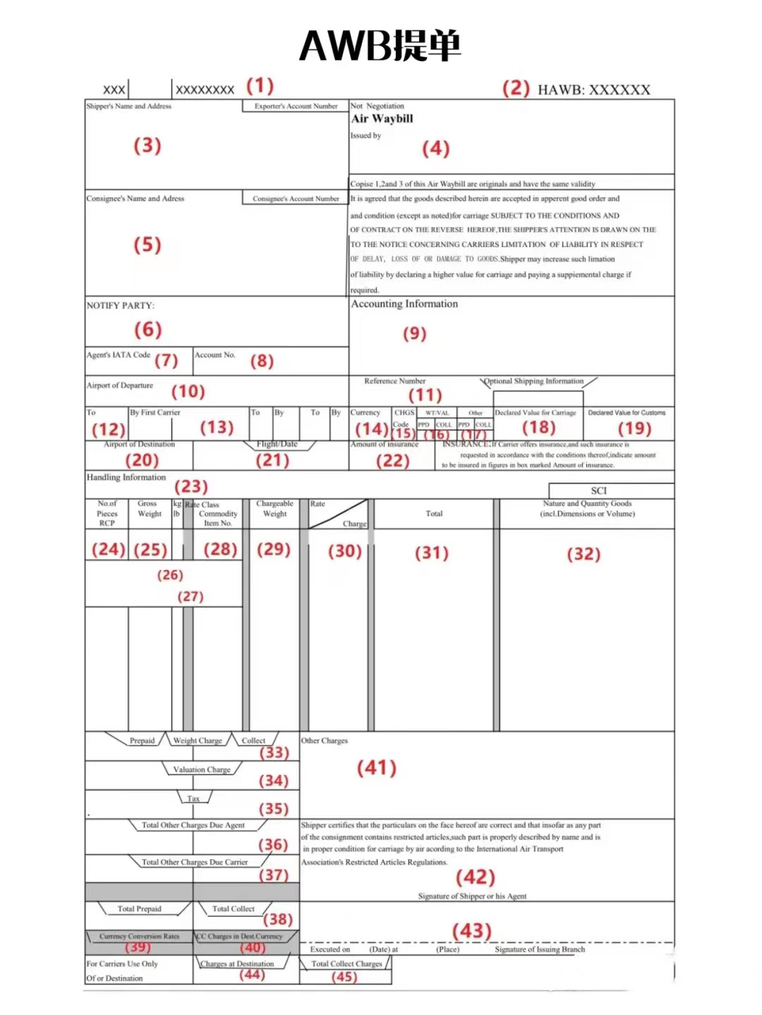 怎么区分空运提单类别,空运提单和海运提单区别