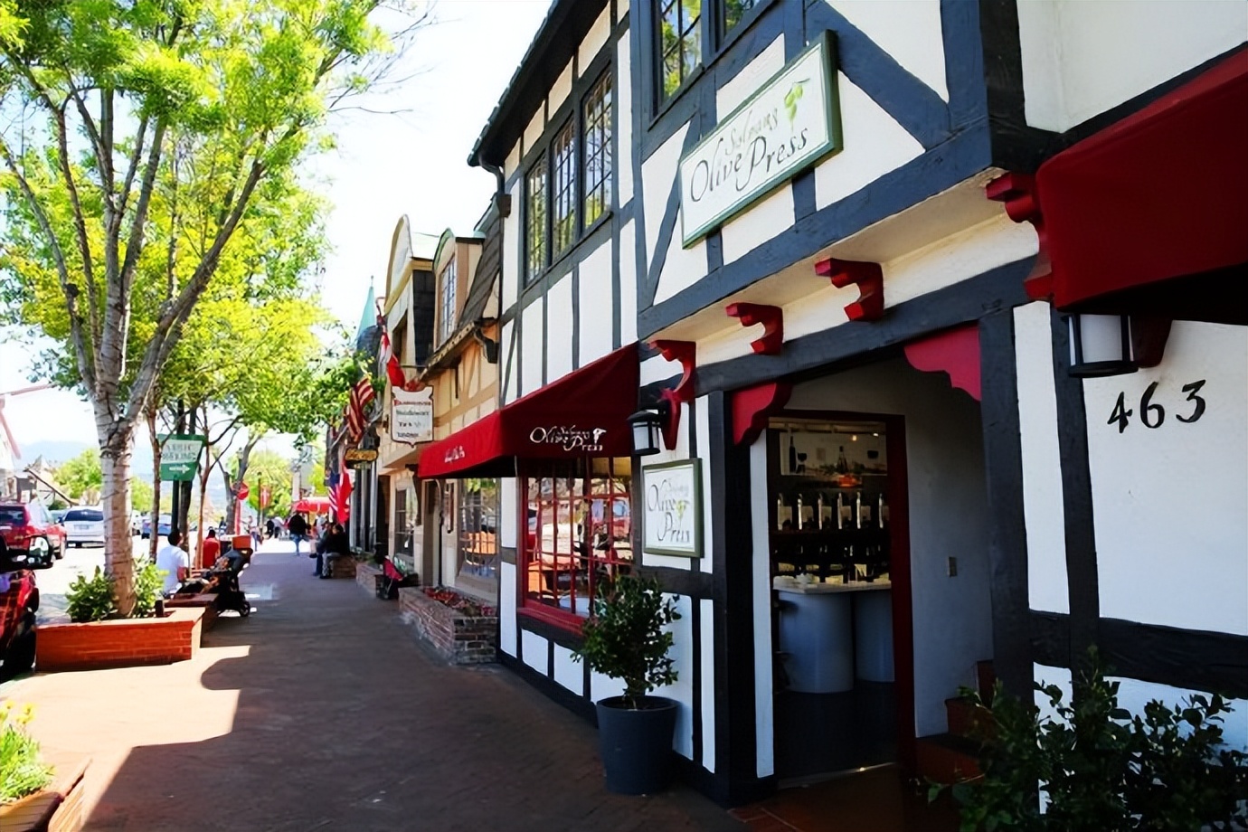 米国漫游录（7）—漫步在丹麦风情小镇索尔万「加州」