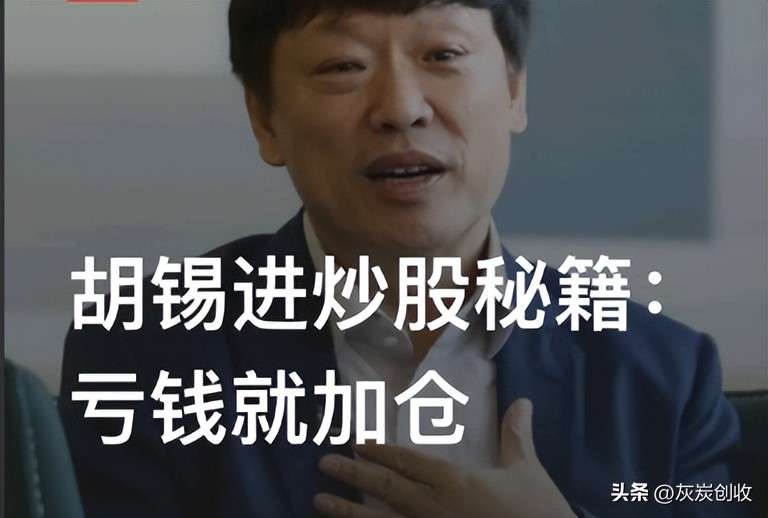 胡锡进谈炒股处境,胡锡进炒股首日赚104.78元