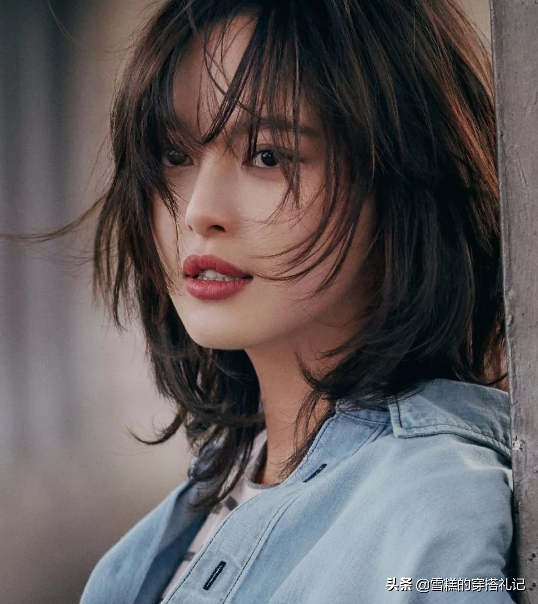 适合35岁女人的齐肩发,四十岁以上适合长发还是锁骨发