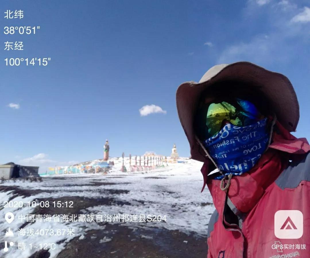 从甘肃翻越祁连山到青海,从肃北到青海沿途风景