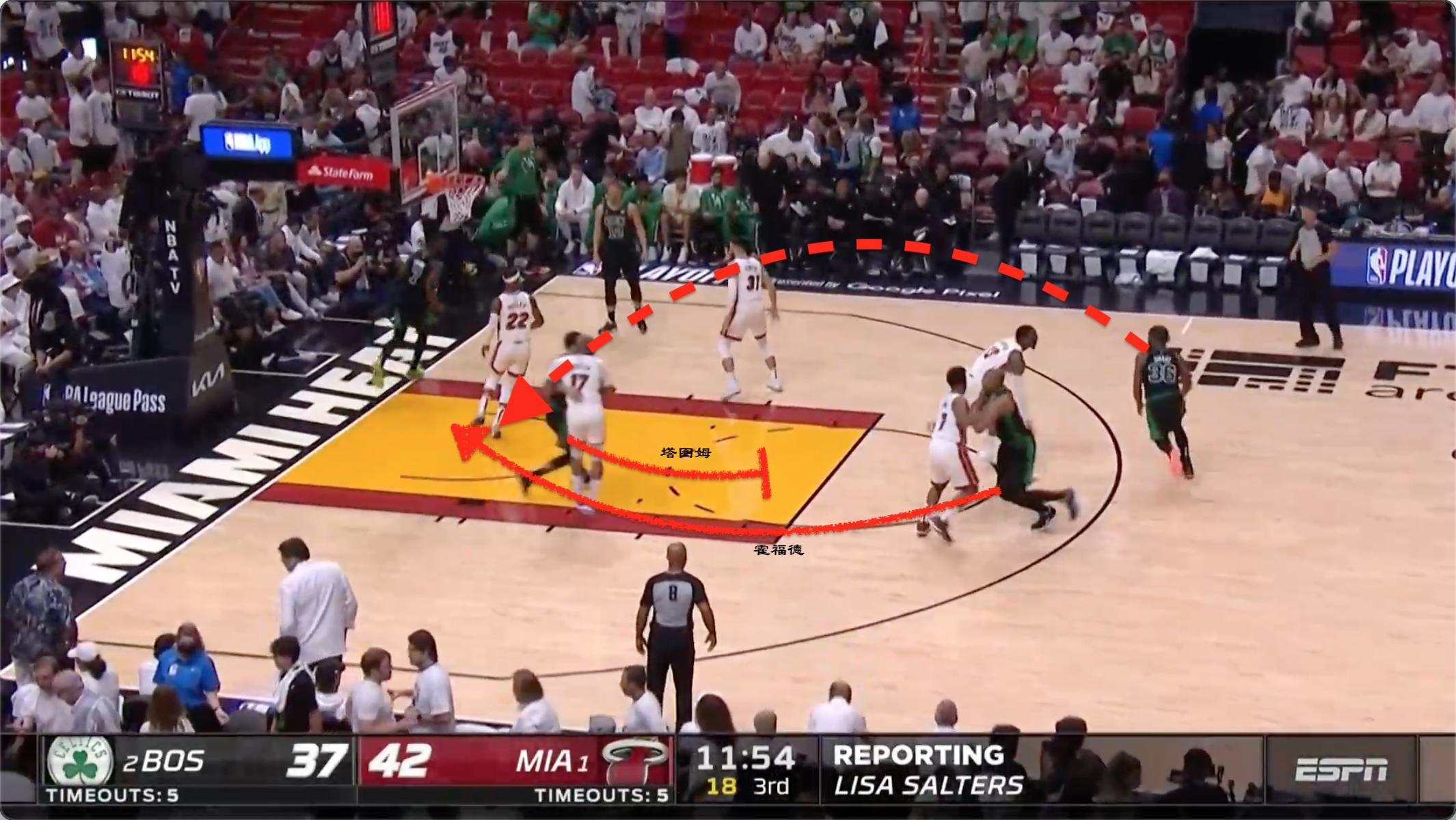 凯尔特人教练战术,热火对战凯尔特人g7霍福德