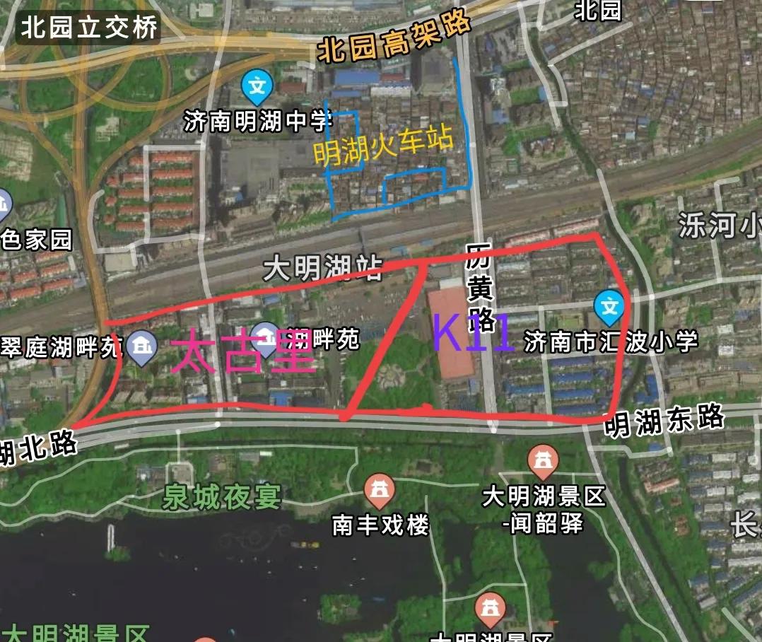 大明湖周边明湖火车站广场改造建议