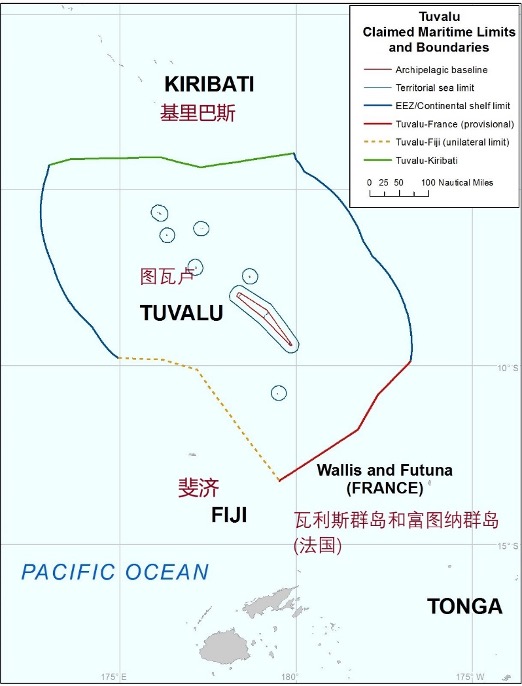 图瓦卢发言,图瓦卢海洋面积