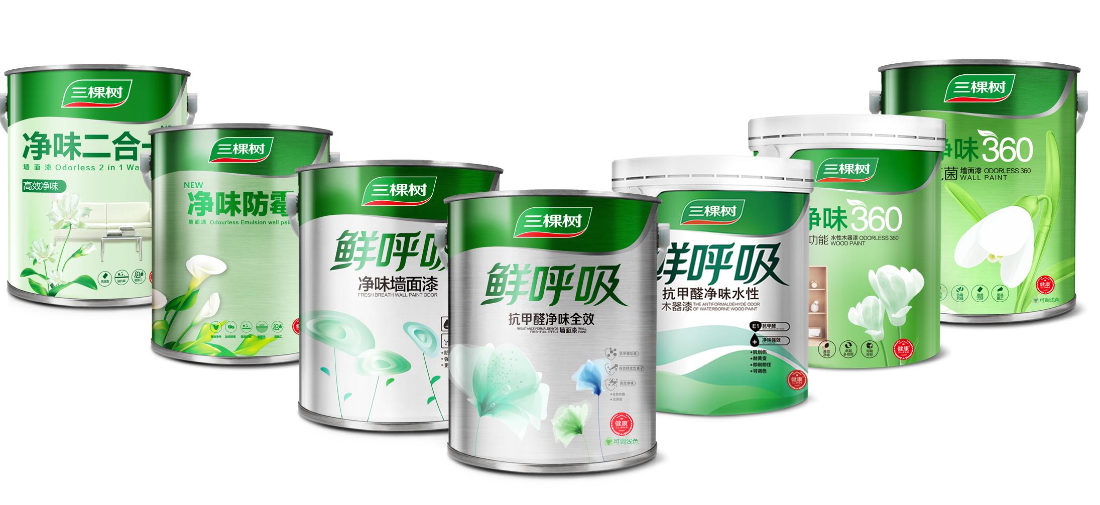 立邦净味120和三棵树漆哪个好,立邦乳胶漆和三棵树漆谁好一点