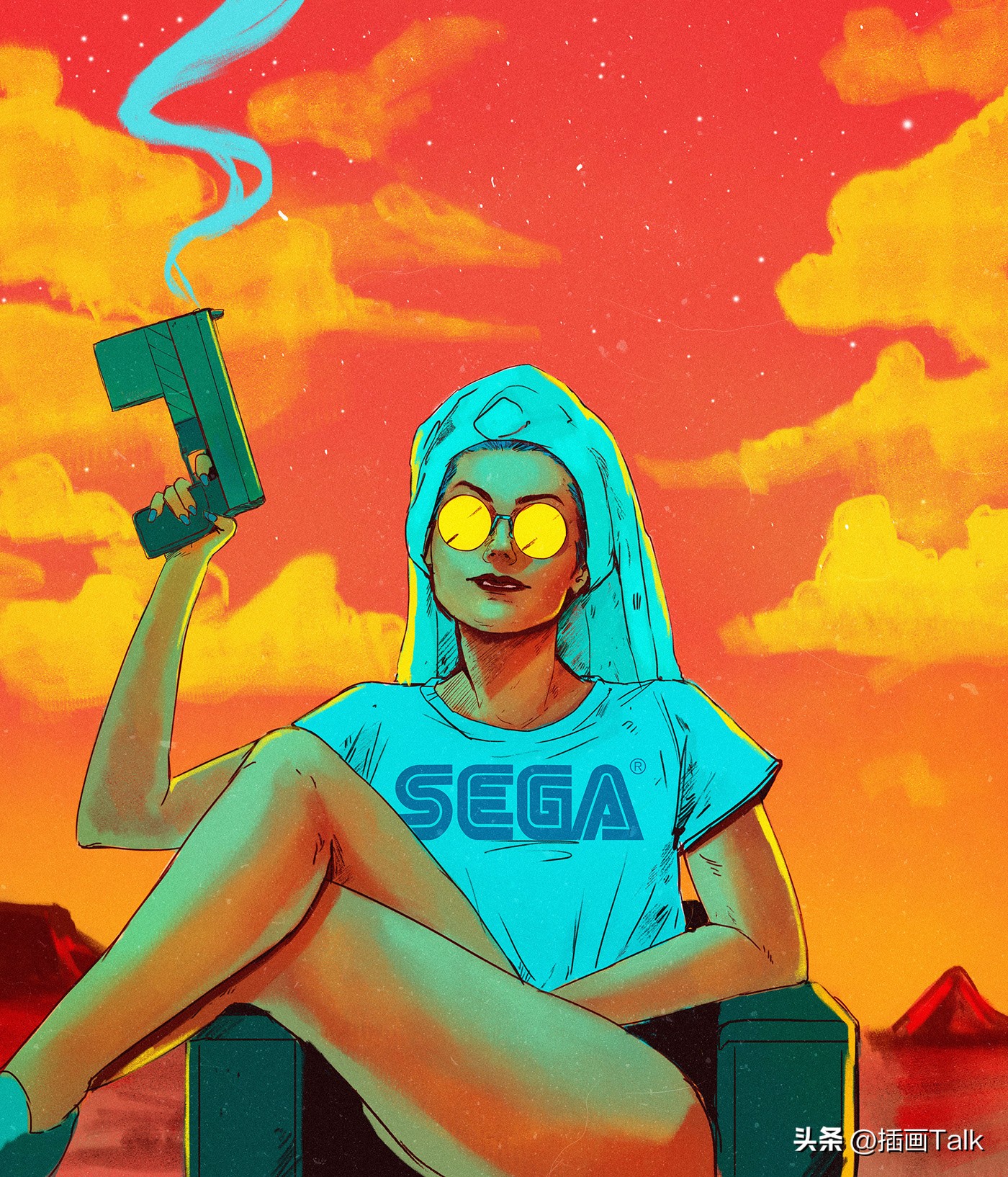 巴西插画师作品,巴西插画大师作品