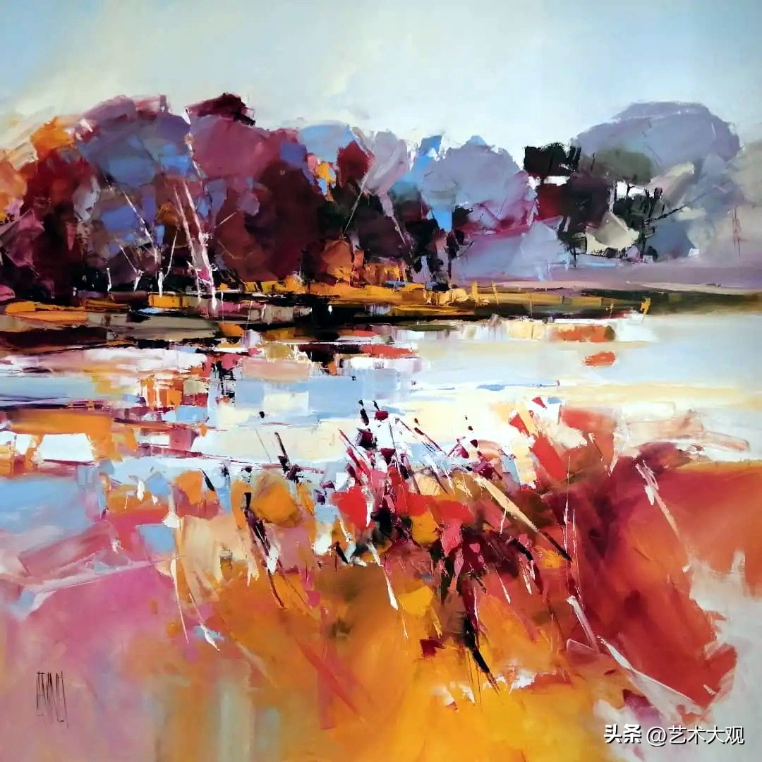 埃里克科佩尔风景油画作品欣赏,欧洲海滩风景油画作品欣赏