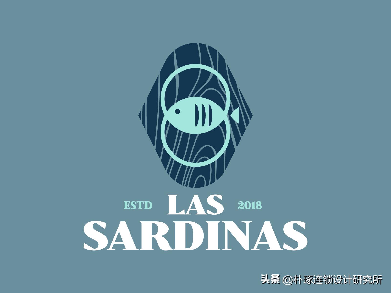 logo鱼设计创意图片欣赏,饭店logo鱼设计图片