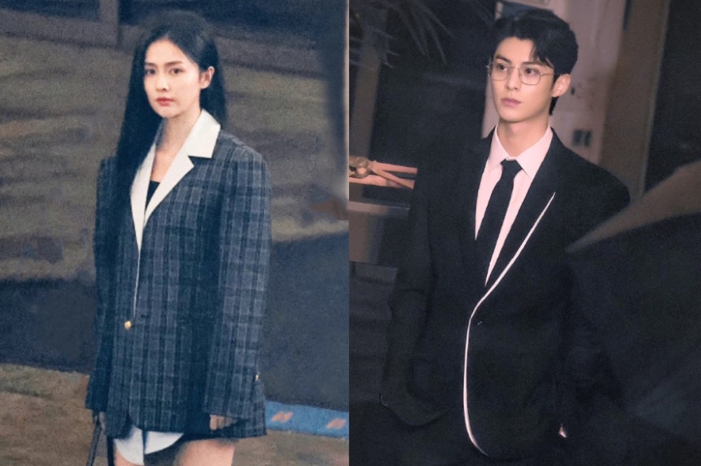 王鹤棣白鹿吻戏摸头,王鹤棣白鹿图片吻戏