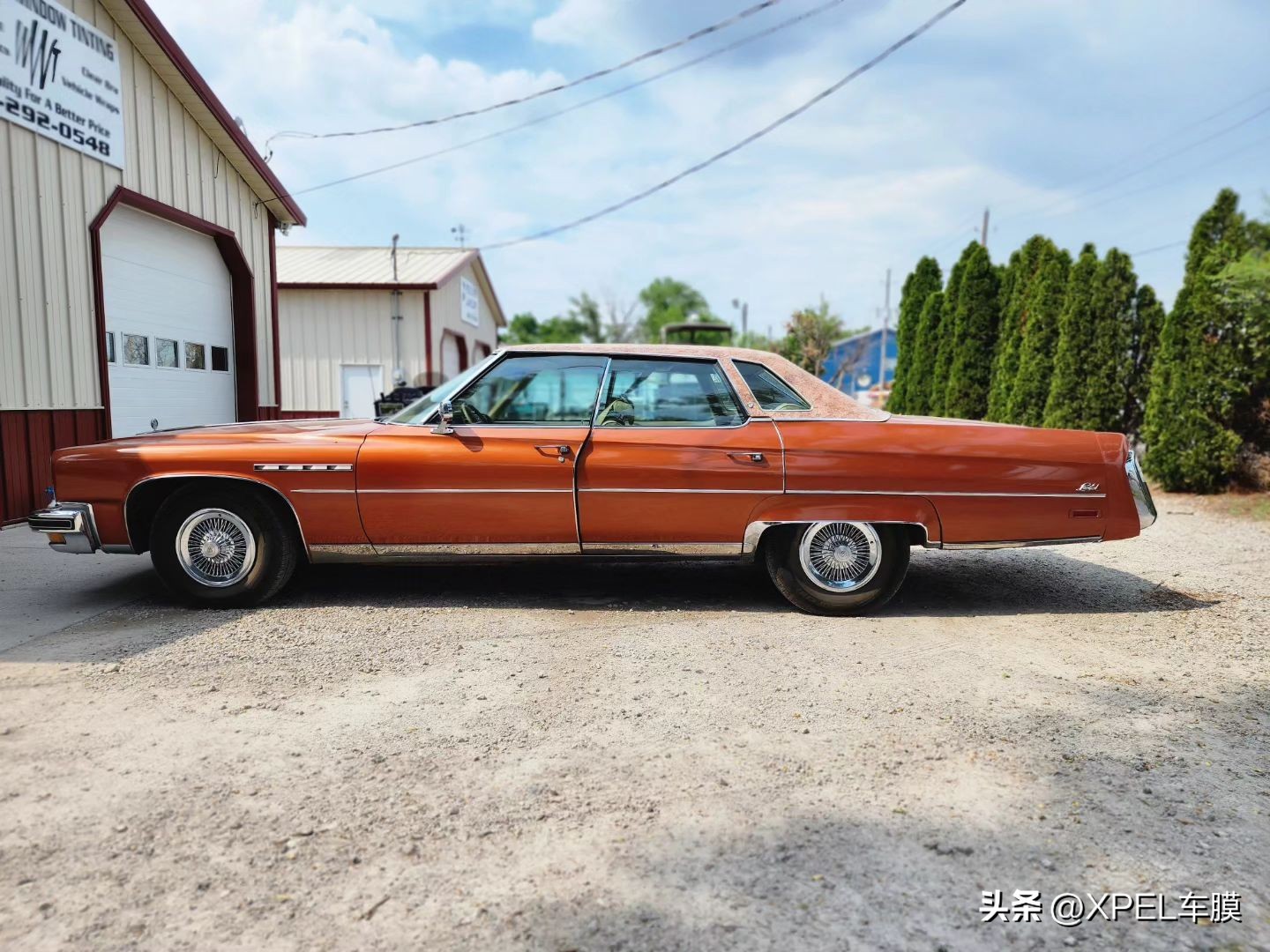 如何用窗膜为经典别克老爷车增添魅力