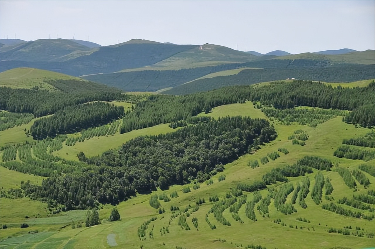 张北草原天路风景,张北草原天路路线