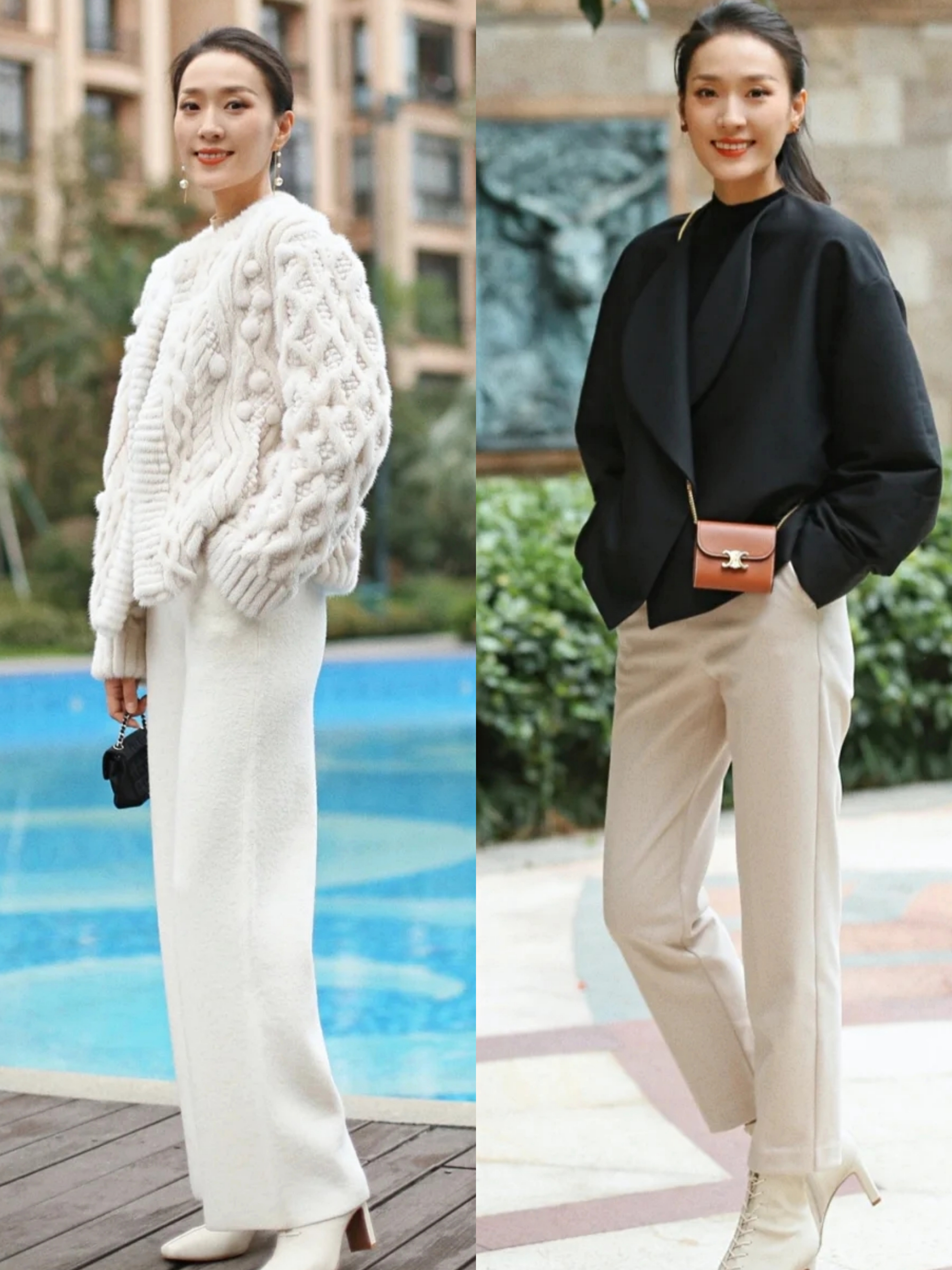 奔5的女人如何穿搭减龄有气质,奔四矮个女人的高级感穿搭