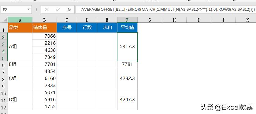 excel合并单元格内容的多种方法,excel单元格合并技巧大全共7个