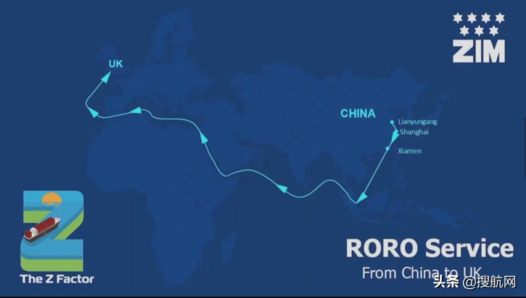 前天，ZIM高价长租一艘滚装船RORO，跟中国关系重大？