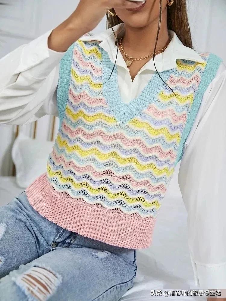 编织毛衣多种花样,毛儿手作多彩毛衣教程视频