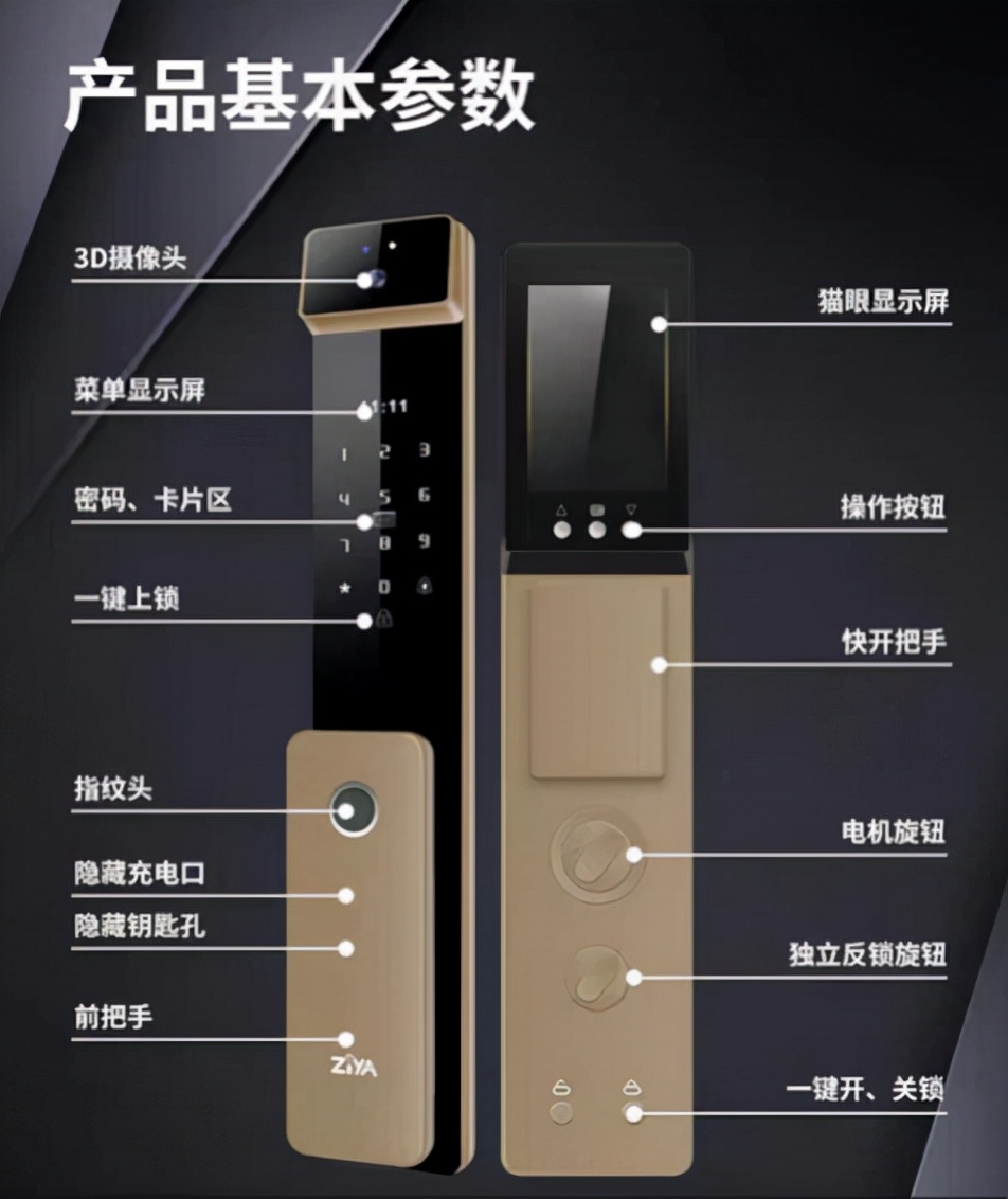 智能锁在室内自动锁门,智能锁紧急逃生