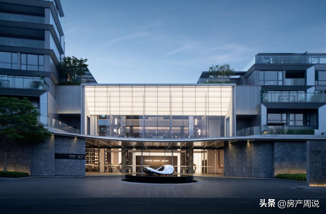 高档小区大门入口图片欣赏,高档小区大门入口门楼图